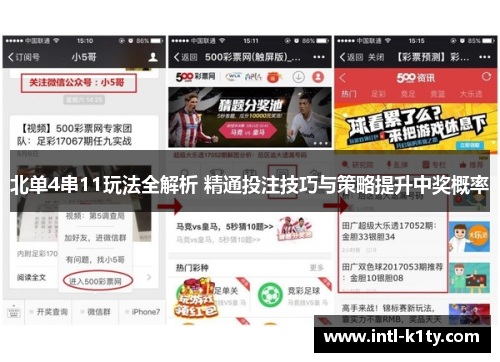 北单4串11玩法全解析 精通投注技巧与策略提升中奖概率